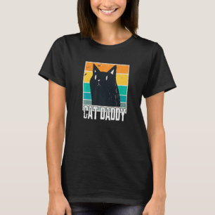 T-shirt Meilleur Chat Papa Fête des pères Hommes Kitty Dad