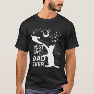 T-shirt Meilleur Chat Papa Jamais Chat Papa Père Fête du P