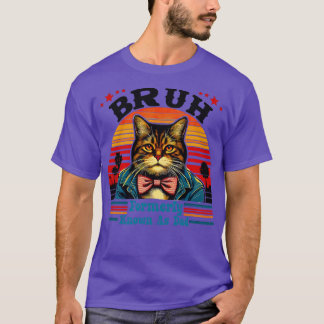 T-shirt Meilleur Chat Papa Jamais Père Fête des pères Cade