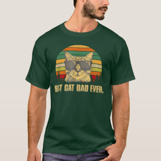 T-shirt Meilleur Chat Papa Jamais T Drôle Chat Papa Père J