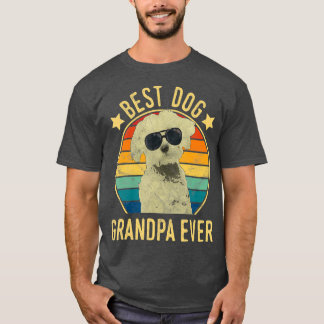 T-shirt Meilleur chien Grand-père jamais Fête des pères ma