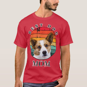 T-shirt Meilleur chien maman Cardigan Welsh Corgi