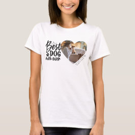 T-shirt  Meilleur Chien Maman Jamais Nom Animal Photo 