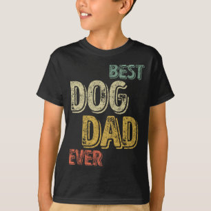 T-shirt Meilleur Chien Papa Jamais Animal Aimer Drôle Chie