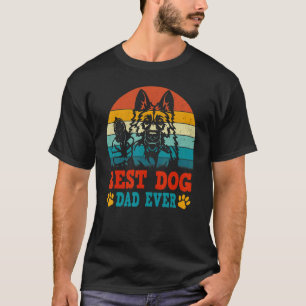 T-shirt Meilleur Chien Papa Jamais Berger Allemand Chien 1