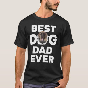 T-shirt Meilleur Chien Papa Jamais Mastiff Anglais