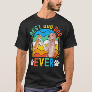 T-shirt Meilleur Chien Papa Jamais Papa Bonne Fête des pèr