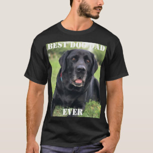 T-shirt Meilleur Chien Papa Jamais Photo Chiot Cadeaux Amu