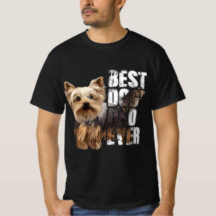 T-shirt Meilleur Chien Papa Jamais Yorkie Amoureux de les