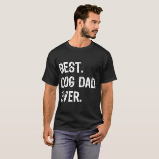 T-shirt meilleur chien père de chien
