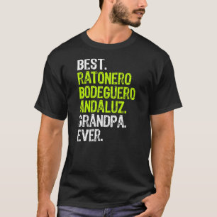 T-shirt Meilleur chien Ratonero Bodeguero Andaluz Grand-P