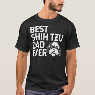 T-shirt Meilleur Chih Tzu Papa Jamais Pour Les Hommes Qui