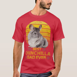 T-shirt Meilleur Chinchilla Papa Jamais mignonne Retro Ani
