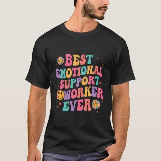 T-shirt Meilleur collaborateur d'assistance émotionnelle