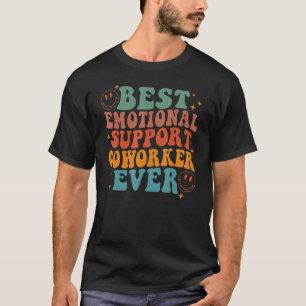 T-shirt Meilleur collègue de soutien émotionnel jamais sur