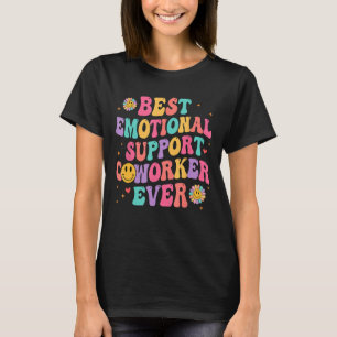 T-shirt Meilleur collègue de travail de soutien émotionnel