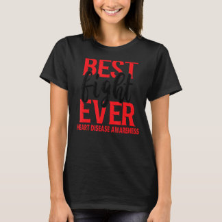 T-shirt Meilleur combat jamais de sensibilisation aux mala