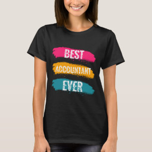 T-shirt Meilleur comptable