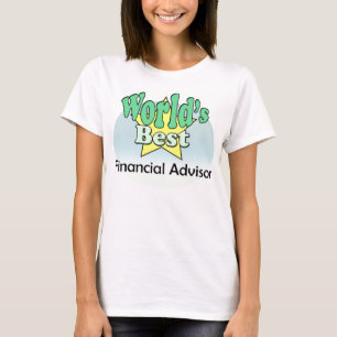 T-shirt Meilleur conseiller financier du monde