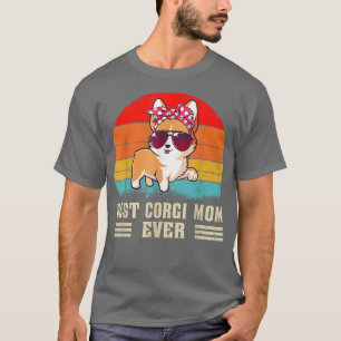 T-shirt Meilleur Corgi Maman Ever Chien Maman Fête des Mèr