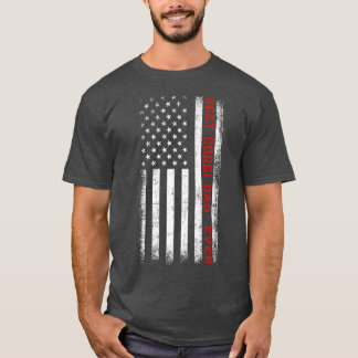 T-shirt Meilleur Corgi Papa Jamais Drapeau Américain Corgi
