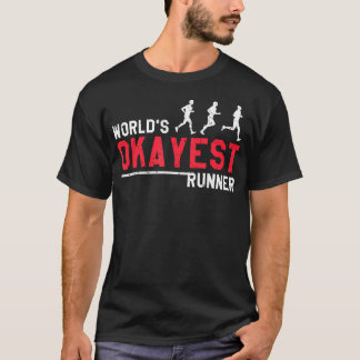 T-shirt Meilleur Coureur du Monde Drôle de Jogging Maratho