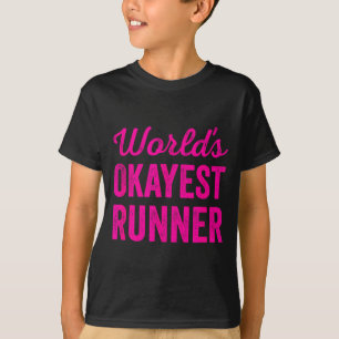T-shirt Meilleur Coureur du Monde Drôle Sarcasme Course Sr