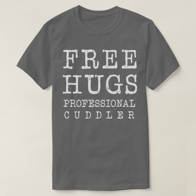 T-shirt Meilleur Cuddler Libre Hugues (Design devant)