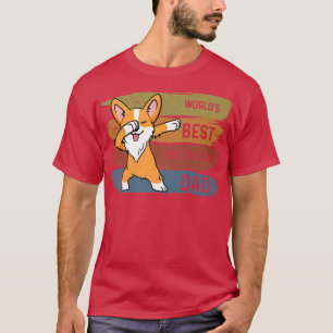 T-shirt Meilleur Dabbing Gallois Corgi Papa Dab Dâneux Dab