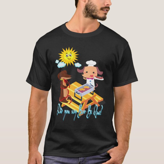 T-shirt Meilleur Dachshund Funny Wiener Chien Avez-Vous Di (Devant)