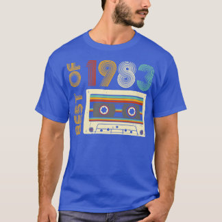 T-shirt Meilleur De 1983 Anniversaire