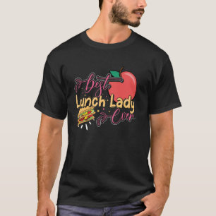 T-shirt Meilleur Déjeuner Appréciation De La Dame Retour À