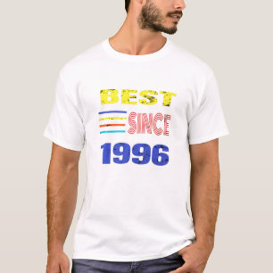 T-shirt Meilleur Depuis 1996 C'Est Mon Anniversaire Beau D