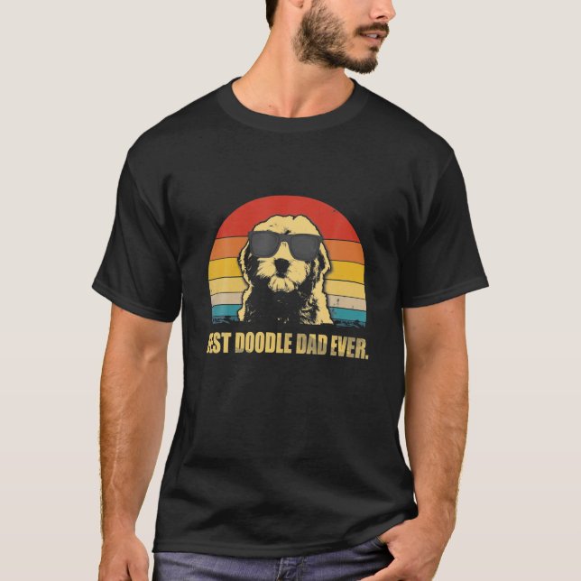 T-shirt Meilleur Doodle Dad Jamais Goldendoodle Dog Cadeau (Devant)