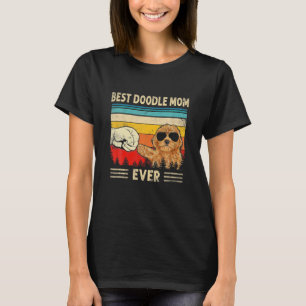 T-shirt Meilleur Doodle Maman Ever Goldendoodle Chien Mama