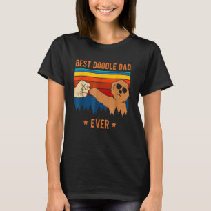 T-shirt Meilleur Doodle Papa Jamais Chien Goldendoodle Lab