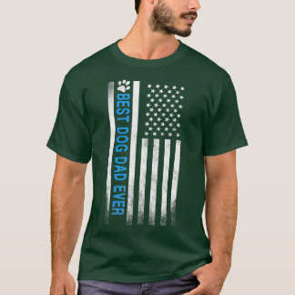 T-shirt Meilleur Drapeau Drapeau américain pour Meilleur D