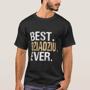 T-shirt Meilleur Dziadziu jamais Pologne Grand-père polona