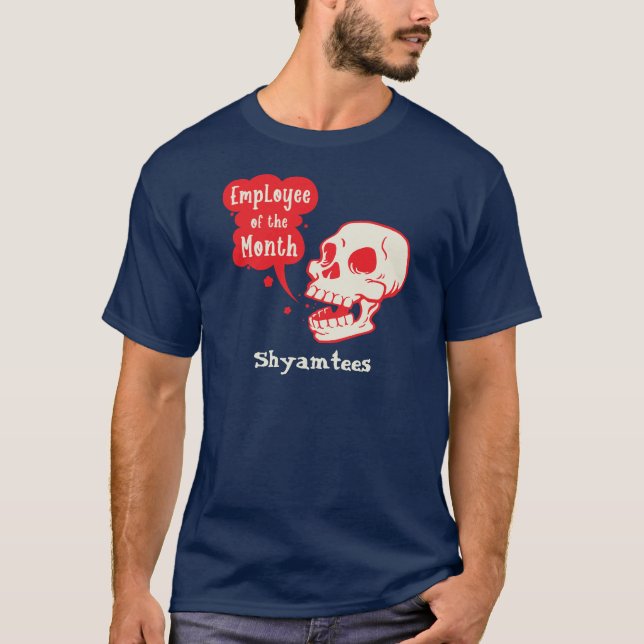 T-shirt Meilleur Employé Du Mois Shyamtees (Devant)