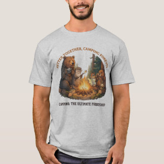 T-shirt Meilleur ensemble - Aventure au feu de camp des am