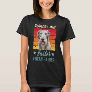 T-shirt Meilleur Farter du monde Je veux dire Père écossai