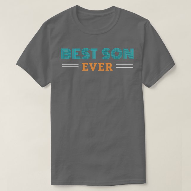 T-shirt Meilleur Fils jamais (Design devant)