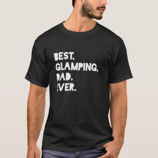 T-shirt Meilleur Flamping Papa Jamais Mens Drôle Camping