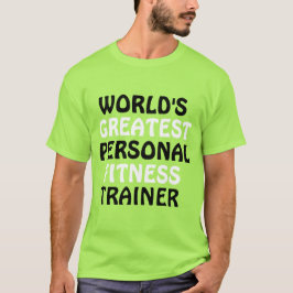 T-shirt Meilleur formateur de conditionnement physique per