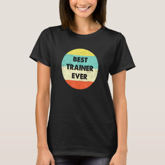 T-shirt Meilleur formateur jamais
