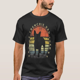 T-shirt Meilleur Frenchy Papa Jamais Papa Français Bulldog