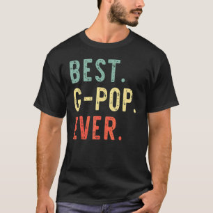 T-shirt Meilleur G Pop Ever Gpop Retro Vintage