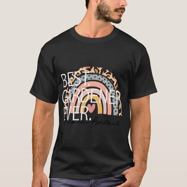 T-shirt Meilleur Gardener Jamais Drôle Jardinage Jardin La (Devant)