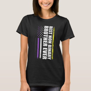 T-shirt Meilleur Gay pride Lgbt Brother Non Binaire