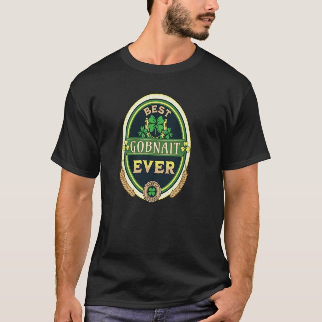 T-shirt Meilleur Gobnait Jamais Nom personnel Irish Retro  (Devant)